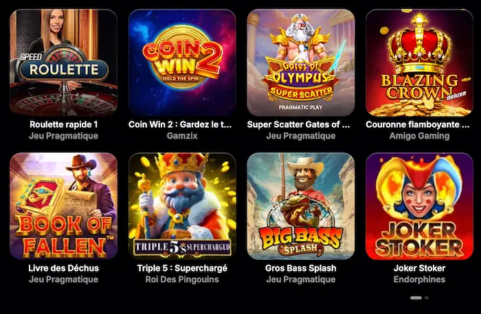 NV CASINO games